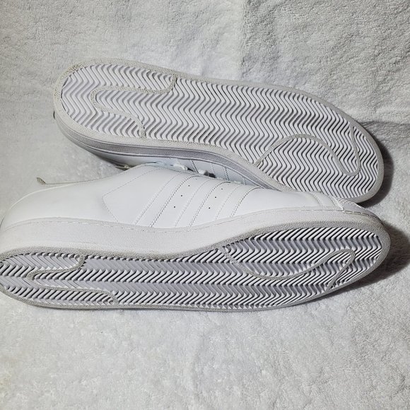 ADIDAS Men's White Superstar Legacy Sneaker, Size 19 - Picture 7 of 14